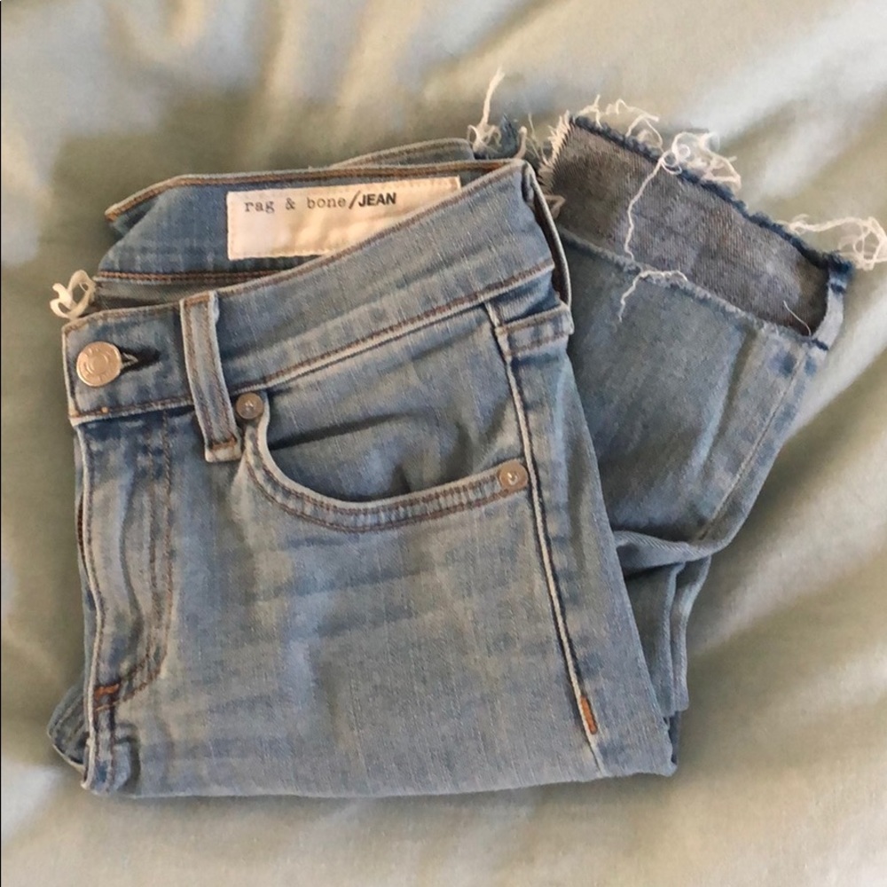 Rag & Bone step hem capris